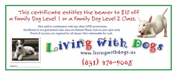 Living With Dogs coupon